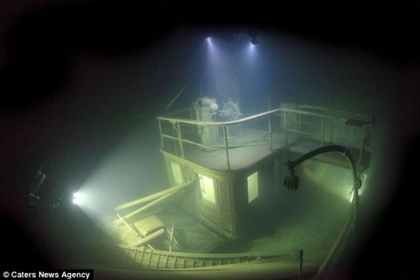 Mini-Titanic: fascinantes fotos submarinas del barco que se hundió hace 107 años