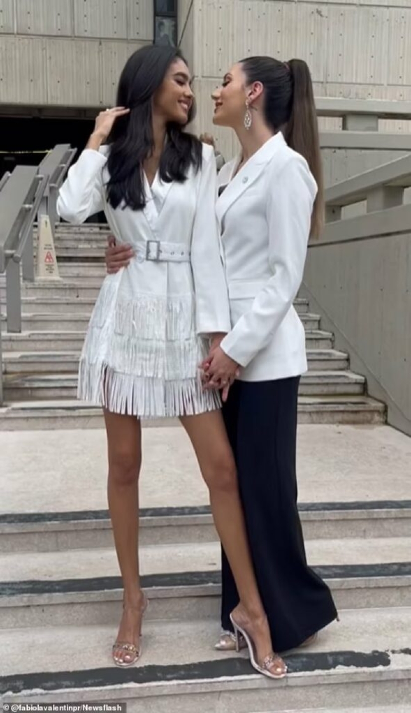 Miss Argentina and Miss Puerto Rico got married Miss Argentina and Miss Puerto Rico got married