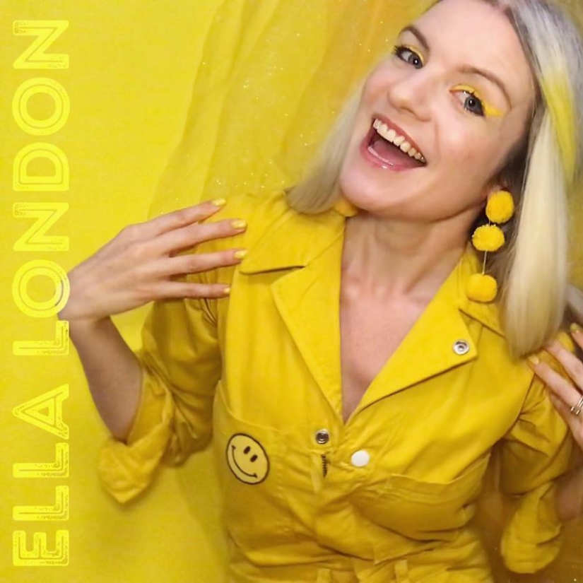 Miss Sunshine: 35-year-old American woman surrounded herself with yellow