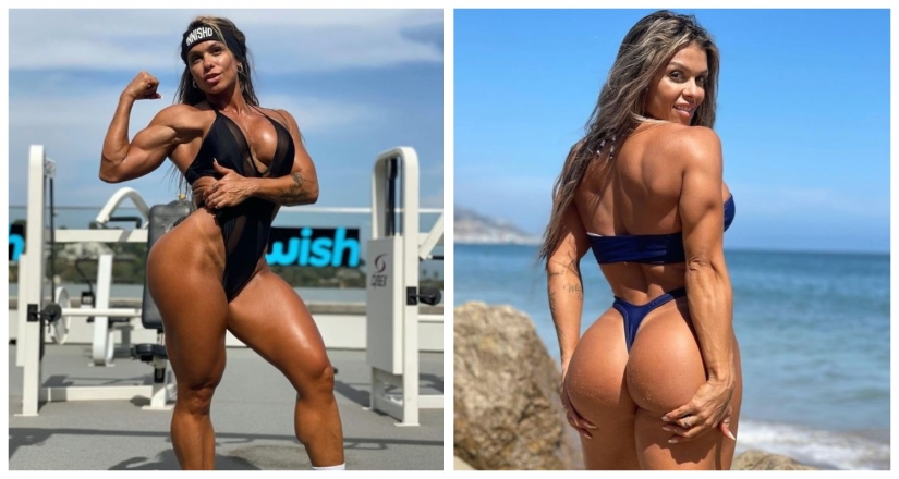 Modelo de fitness caliente de Brasil compartió los secretos de una figura impresionante