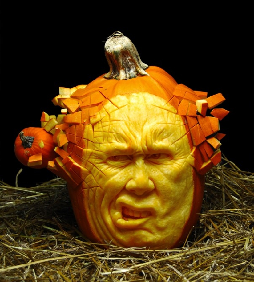 Monstruos de Calabaza en Halloween