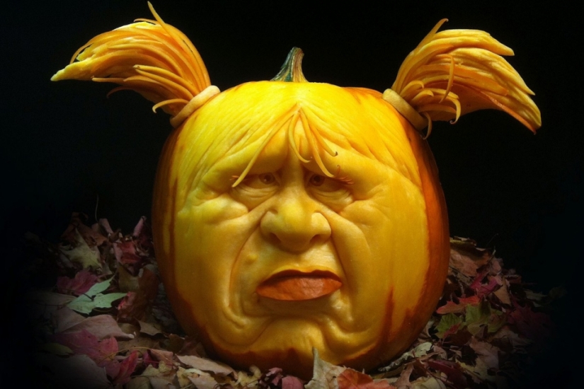 Monstruos de Calabaza en Halloween