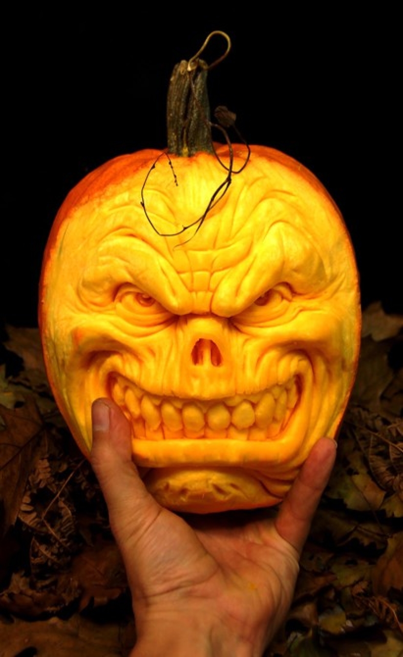 Monstruos de Calabaza en Halloween