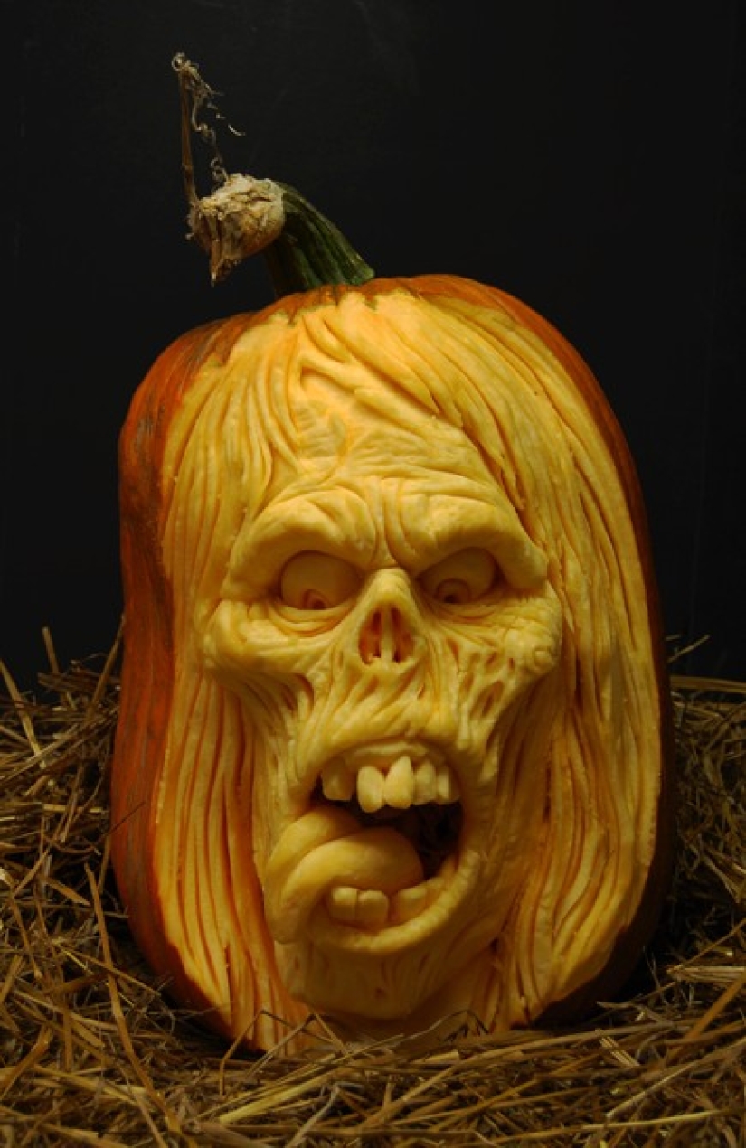 Monstruos de Calabaza en Halloween