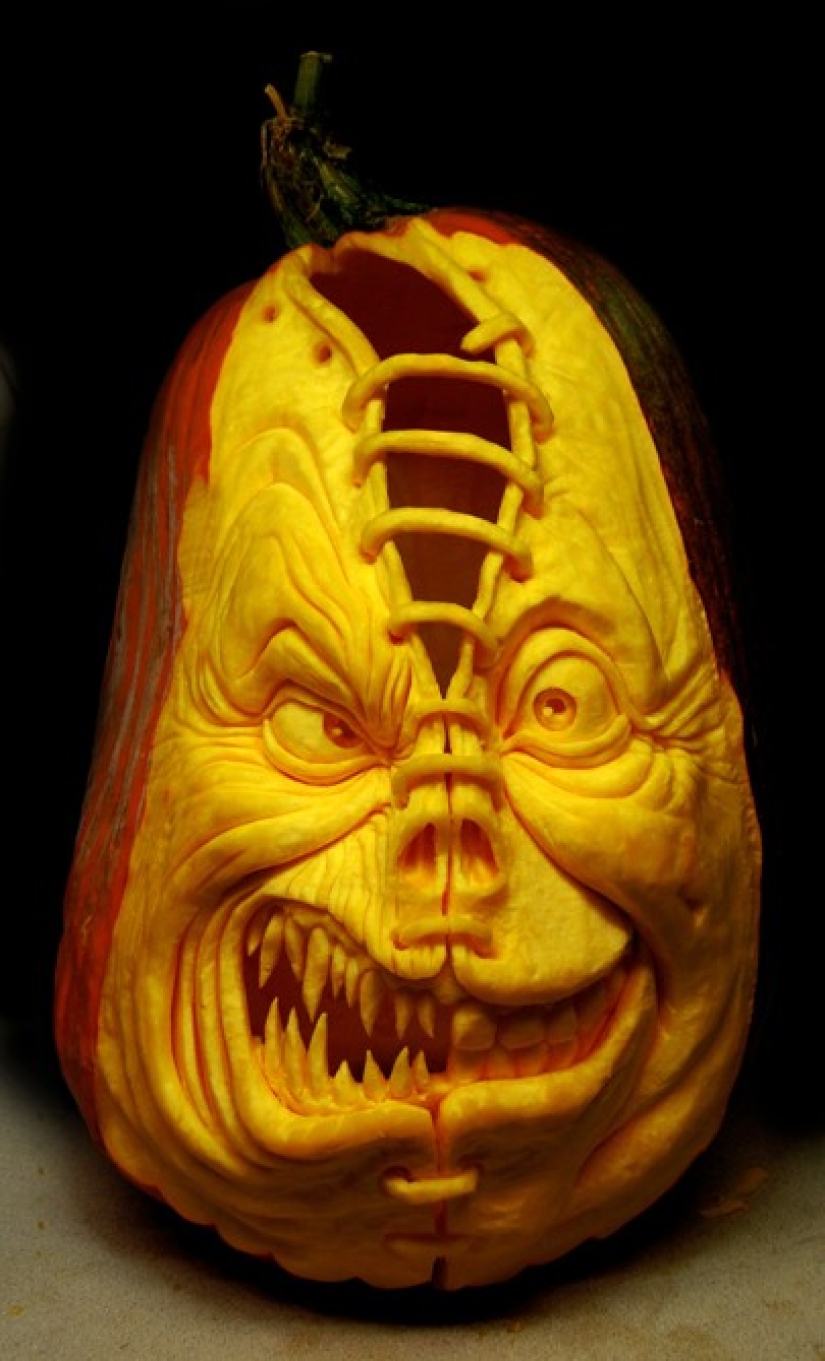 Monstruos de Calabaza en Halloween