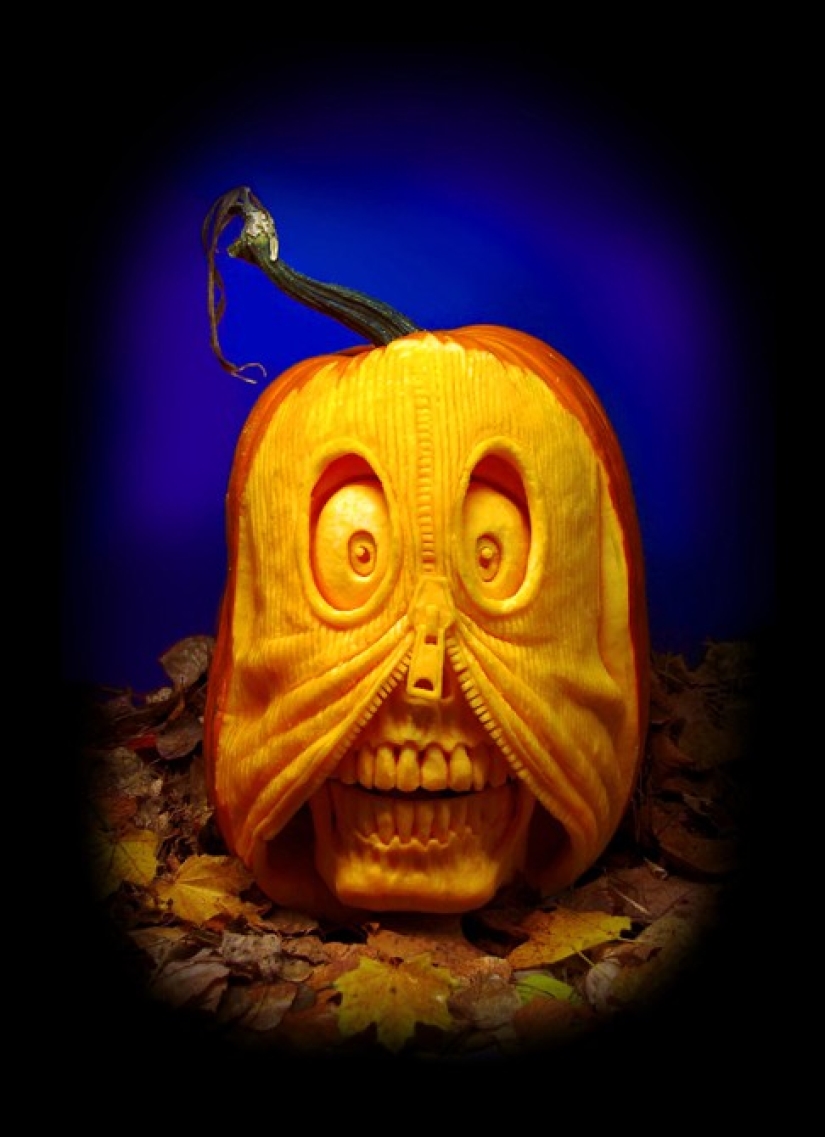 Monstruos de Calabaza en Halloween