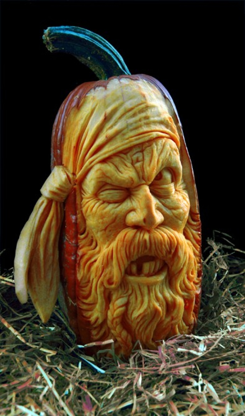 Monstruos de Calabaza en Halloween
