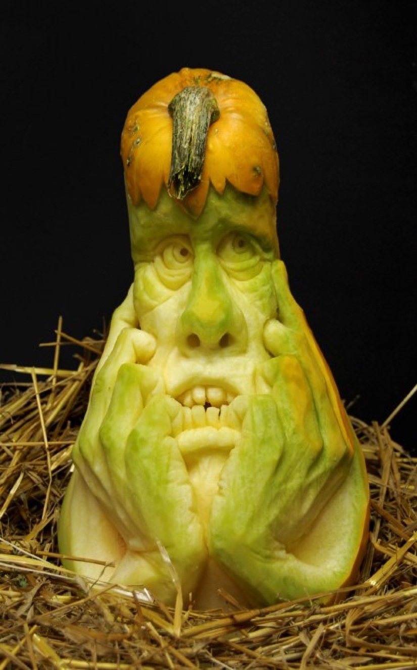 Monstruos de Calabaza en Halloween