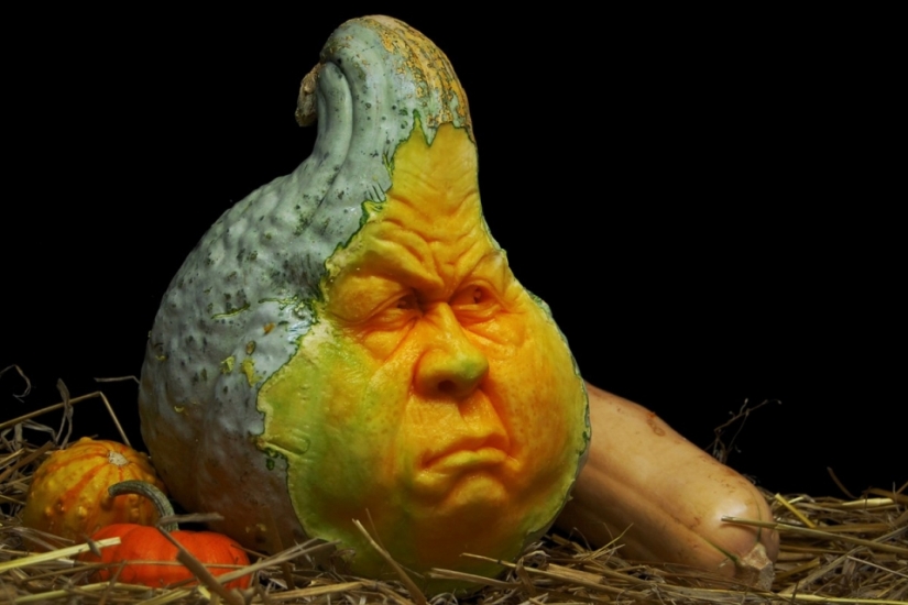 Monstruos de Calabaza en Halloween