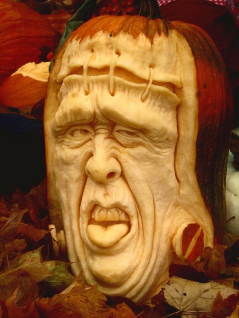 Monstruos de Calabaza en Halloween