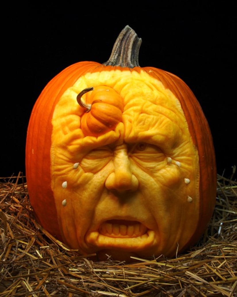 Monstruos de Calabaza en Halloween