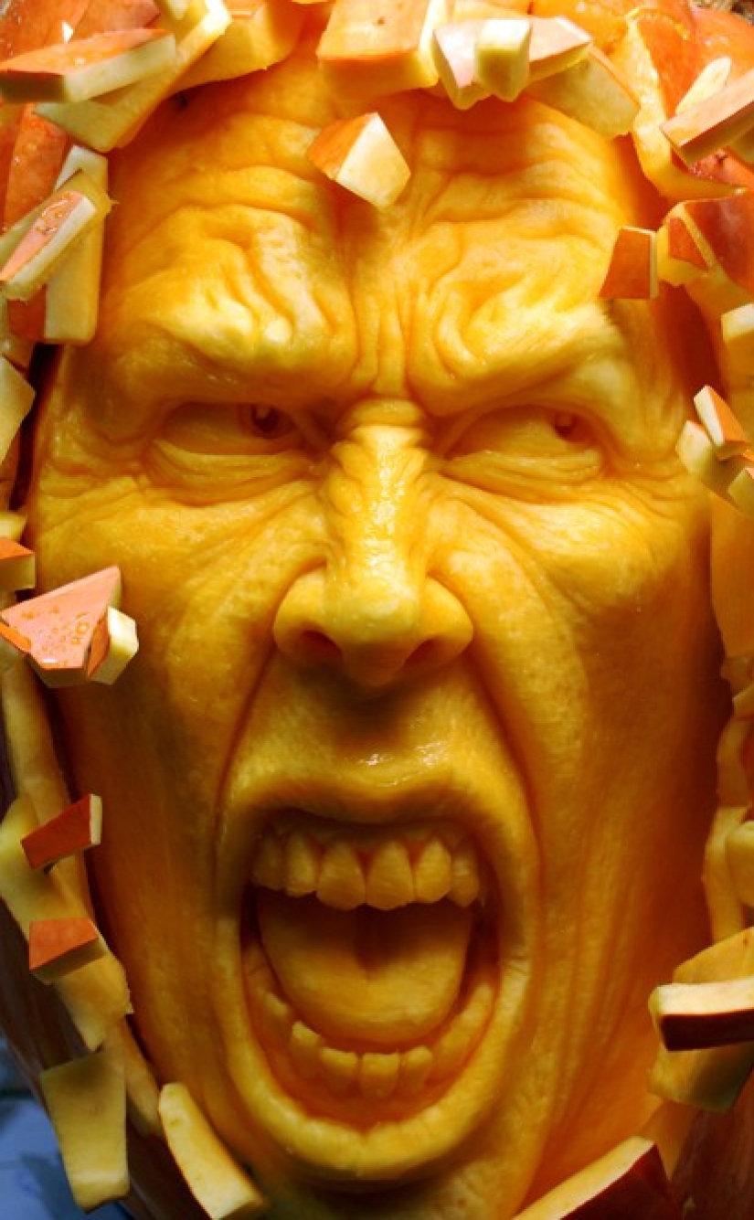 Monstruos de Calabaza en Halloween