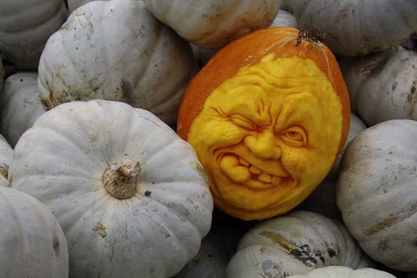 Monstruos de Calabaza en Halloween
