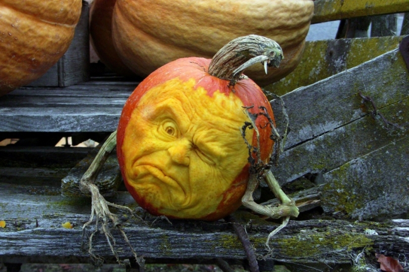 Monstruos de Calabaza en Halloween