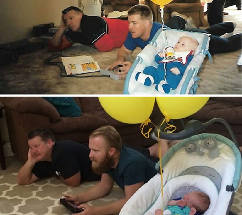 Máquina del tiempo: 21 fotos del pasado que han sido recreadas en nuestro tiempo Máquina del tiempo: 21 fotos del pasado que han sido recreadas en nuestro tiempo