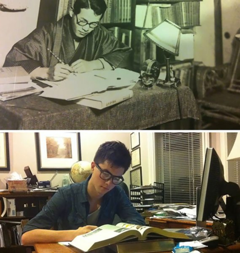 Máquina del tiempo: 21 fotos del pasado que han sido recreadas en nuestro tiempo Máquina del tiempo: 21 fotos del pasado que han sido recreadas en nuestro tiempo