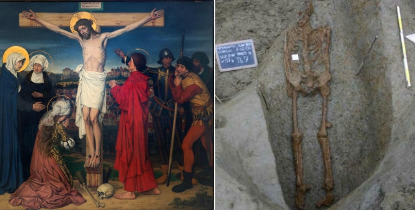 Murió como Jesucristo: científicos italianos han descubierto el esqueleto de un hombre crucificado Murió como Jesucristo: científicos italianos han descubierto el esqueleto de un hombre crucificado