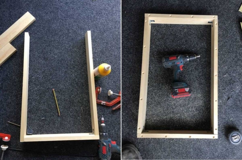 My light, mirror, tell me: the guy made a magic mirror with his own hands