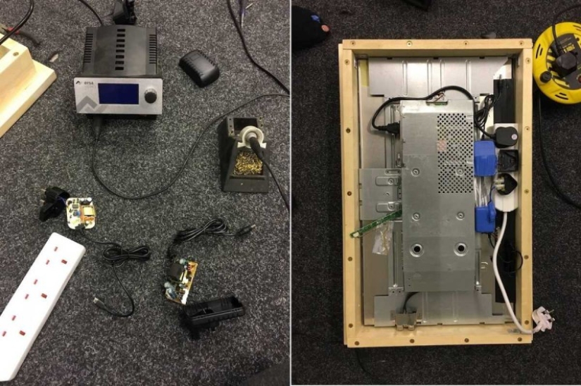My light, mirror, tell me: the guy made a magic mirror with his own hands