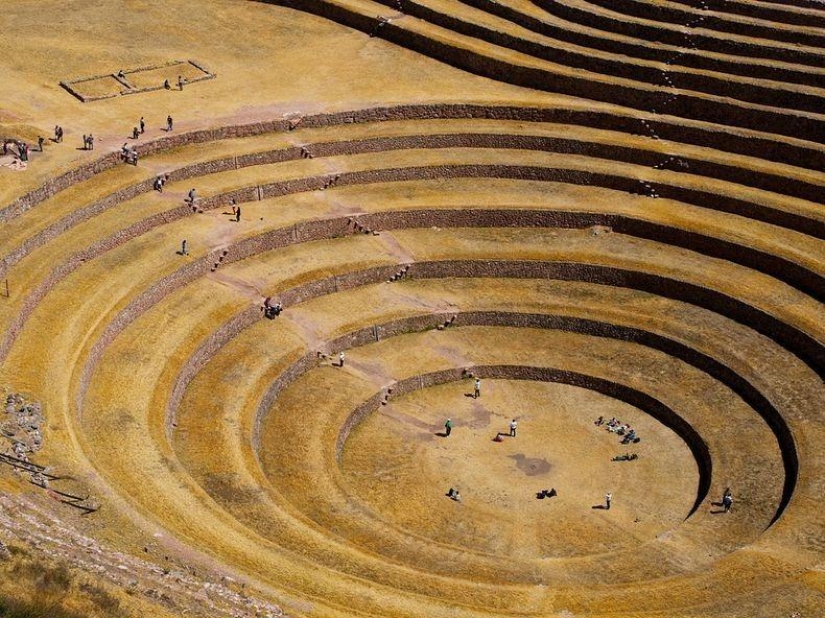 Mystical agricultural terraces of the Inca Moray Mystical agricultural terraces of the Inca Moray