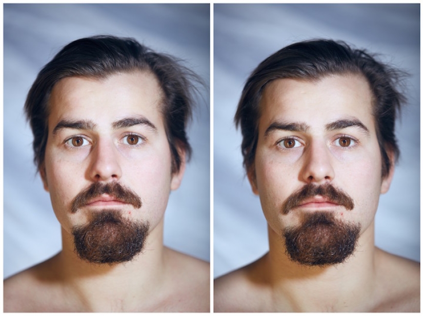 Naked and funny: how people change when they undress