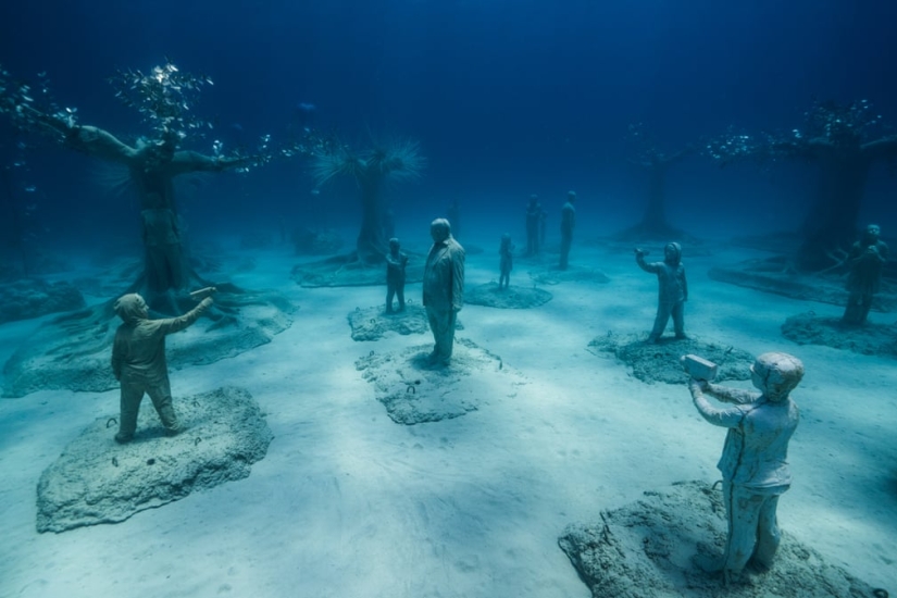 New Cypriot Underwater Sculpture Park in pictures