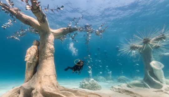 New Cypriot Underwater Sculpture Park in pictures