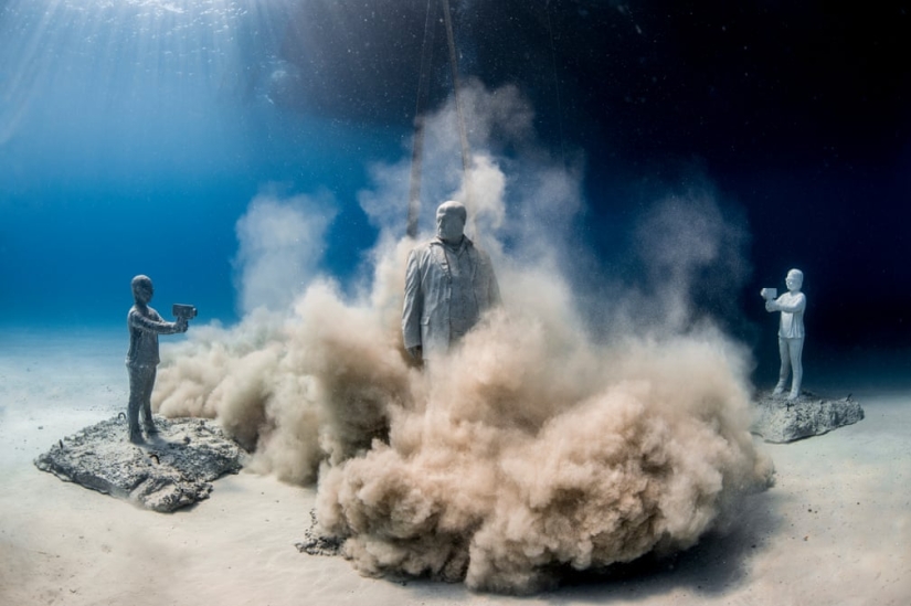 New Cypriot Underwater Sculpture Park in pictures