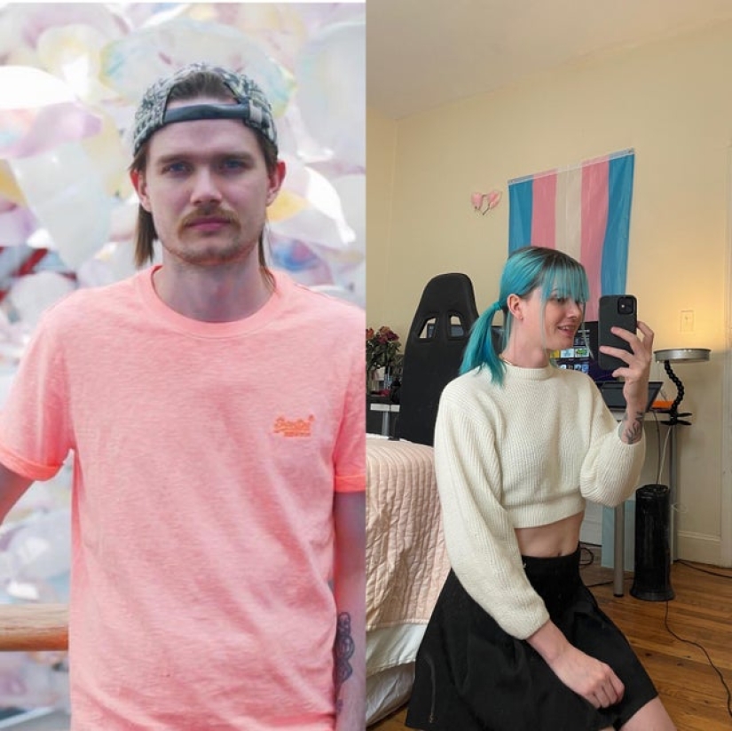 New people: 22 photos of transgender people before and after sex change New people: 22 photos of transgender people before and after sex change