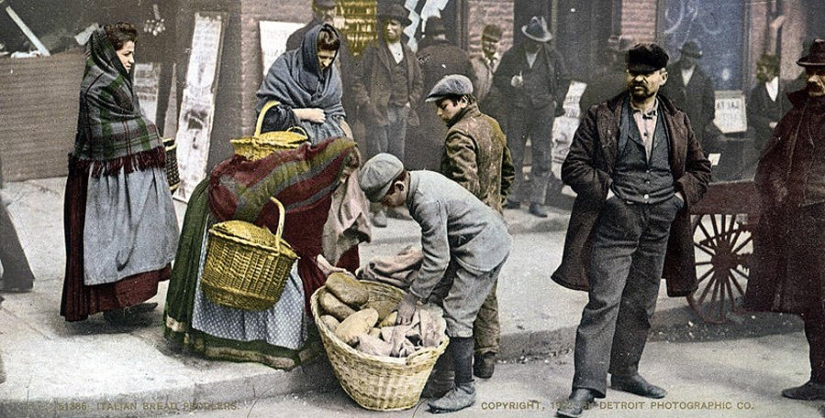 New York 1900 in color