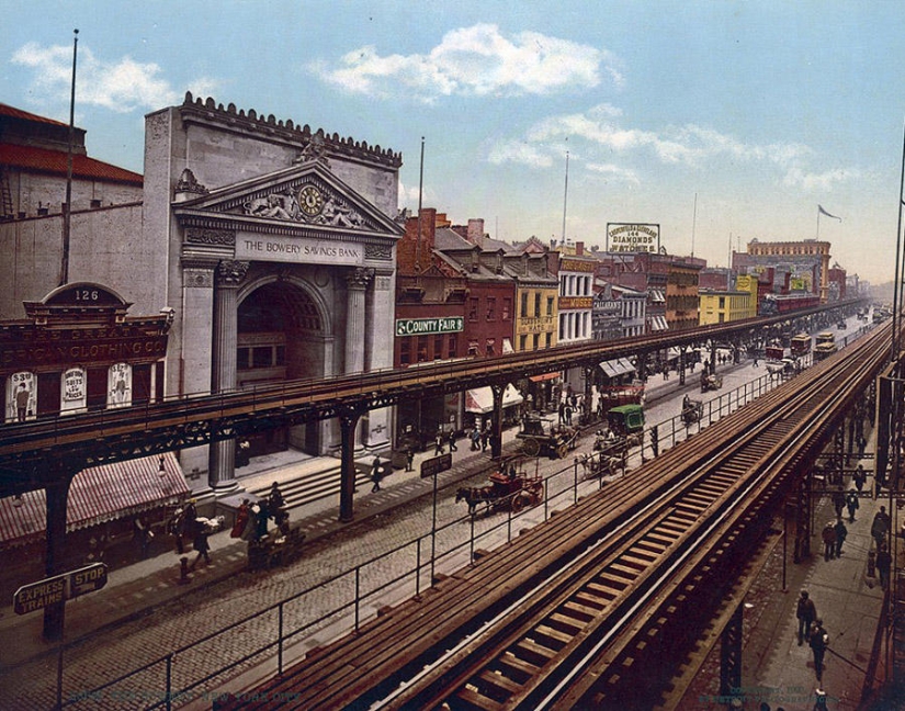 New York 1900 in color