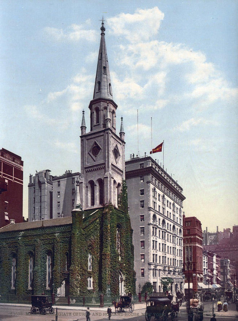 New York 1900 in color