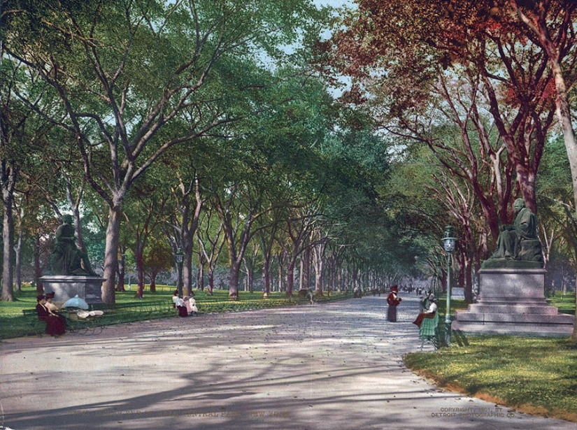 New York 1900 in color
