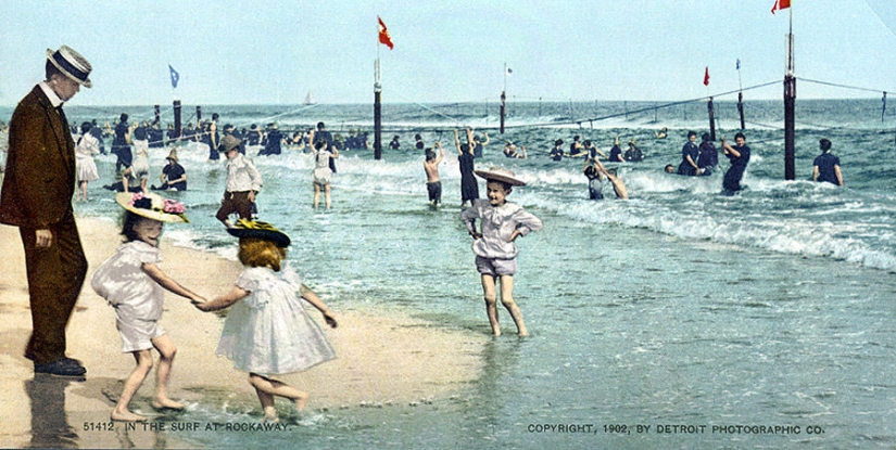 New York 1900 in color