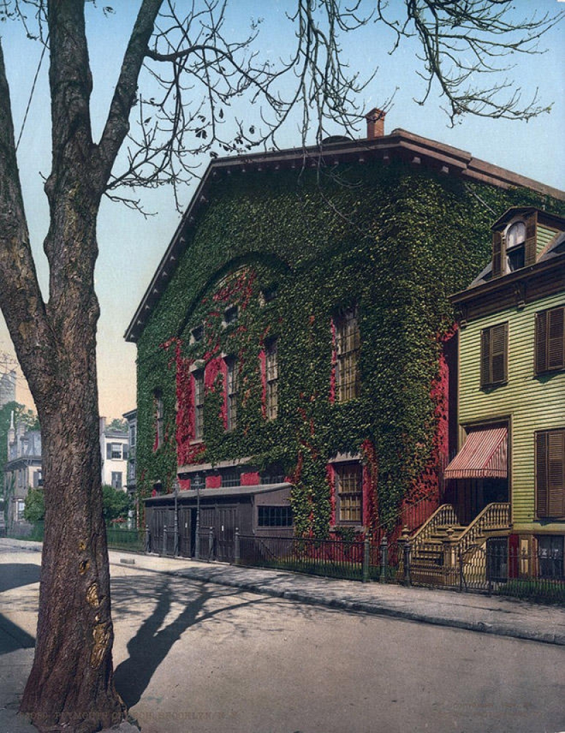New York 1900 in color