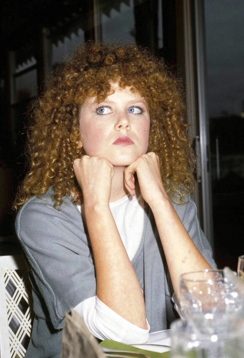 Nicole Kidman in December 1983