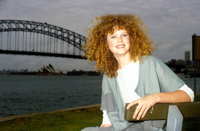 Nicole Kidman in December 1983