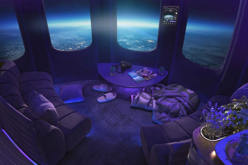 Nivel de espacio en lujo