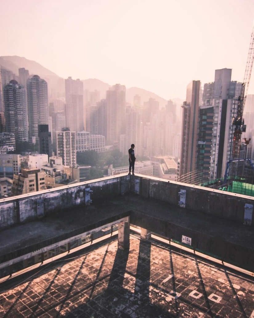 No para los débiles de corazón: la jungla urbana de Hong Kong-vista superior