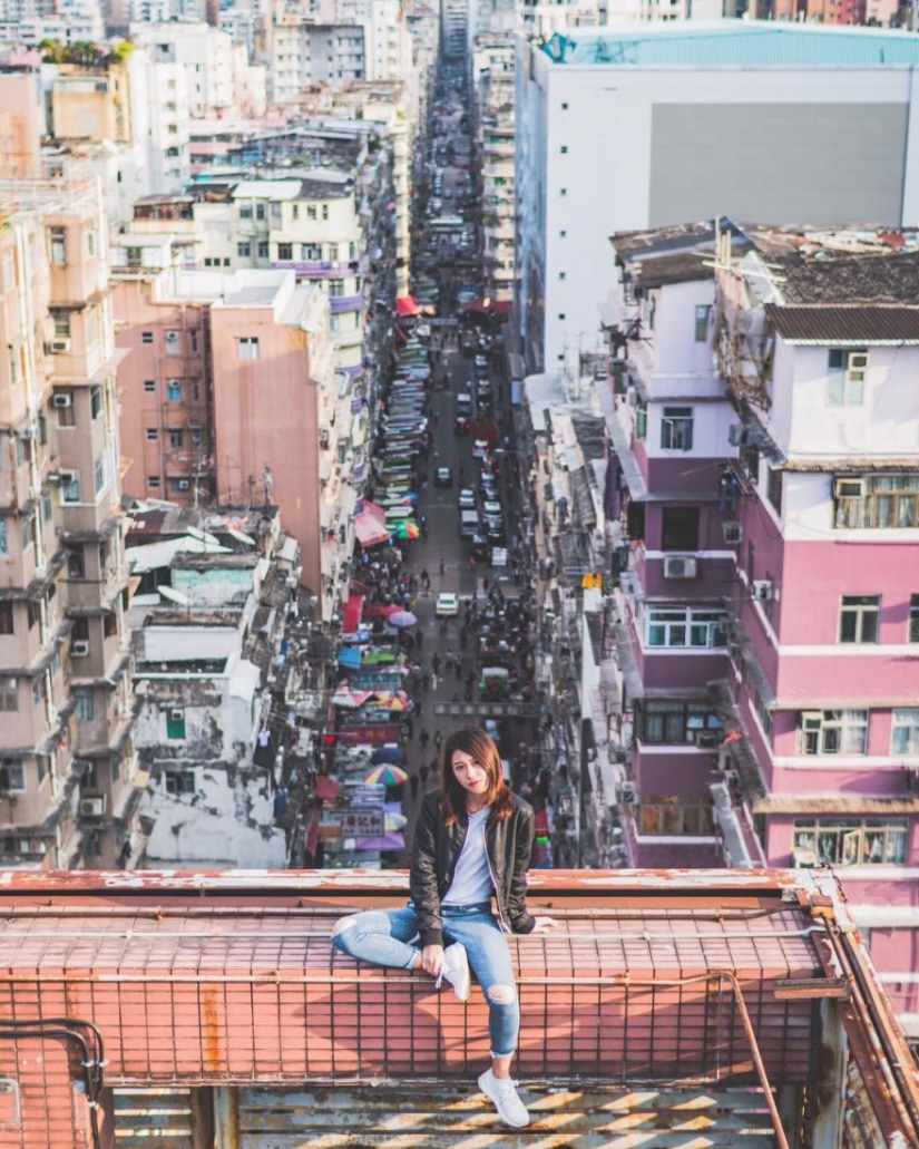 No para los débiles de corazón: la jungla urbana de Hong Kong-vista superior