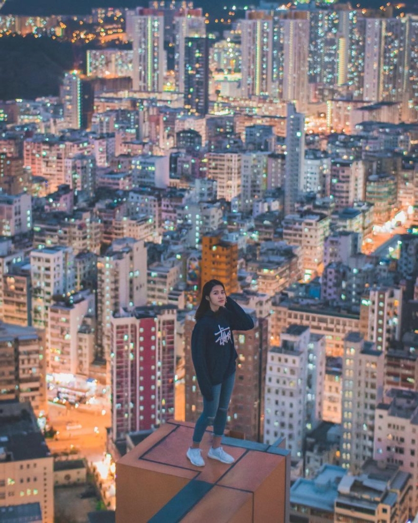 No para los débiles de corazón: la jungla urbana de Hong Kong-vista superior