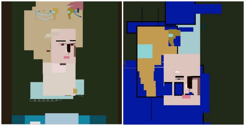 No photoshop: an American woman painted a picture exclusively using HTML and CSS code