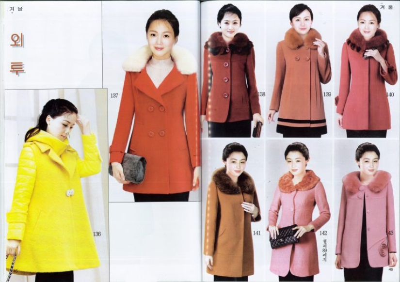 No puedes prohibir ser bella: páginas de una revista de moda de Corea del Norte