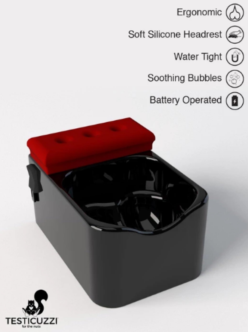 No se puede prohibir lavarse maravillosamente: Jacuzzi escroto Testicuzzi por el precio de un automóvil No se puede prohibir lavarse maravillosamente: Jacuzzi escroto Testicuzzi por el precio de un automóvil