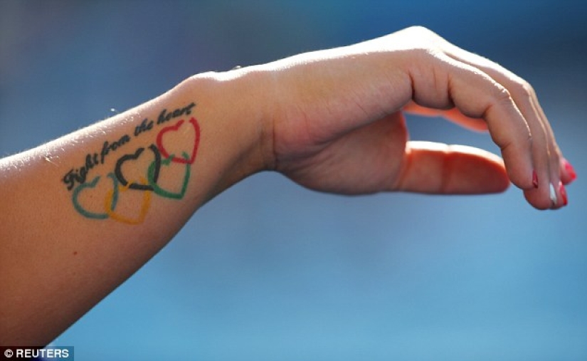 Notas corporales: Tatuajes inesperados de atletas olímpicos