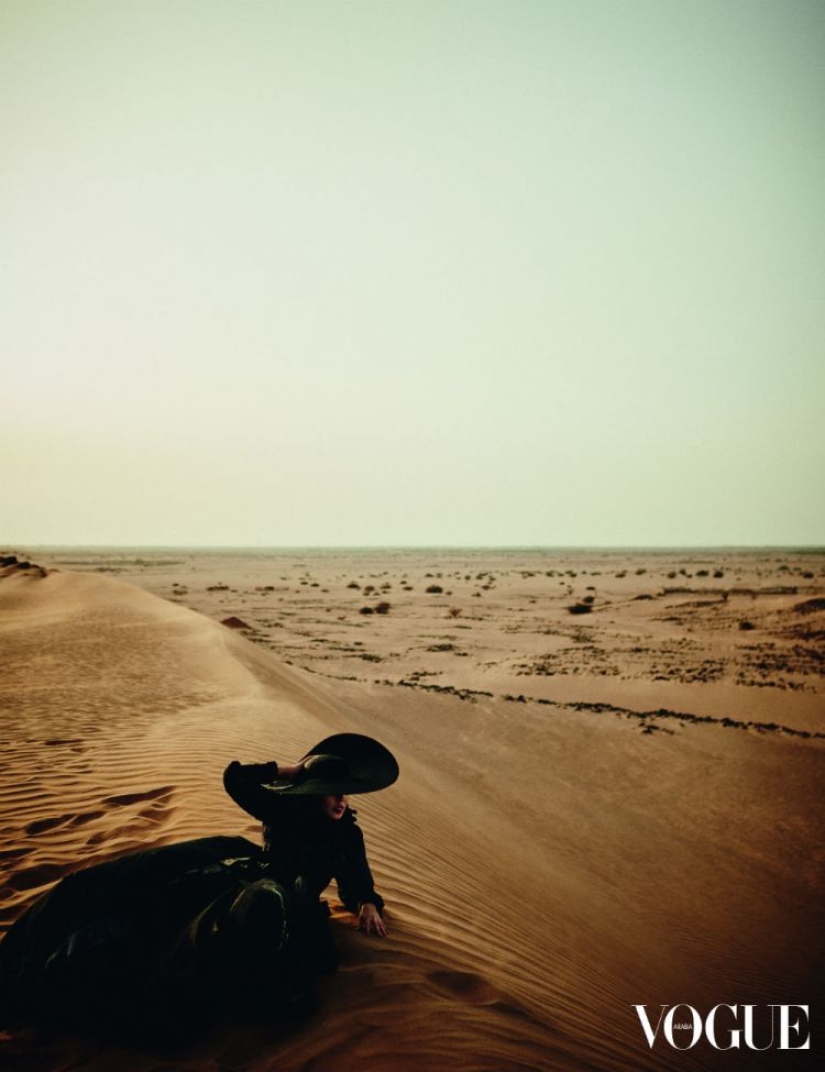 Now you can: the princess of Saudi Arabia starred behind the wheel for the cover of the new Vogue