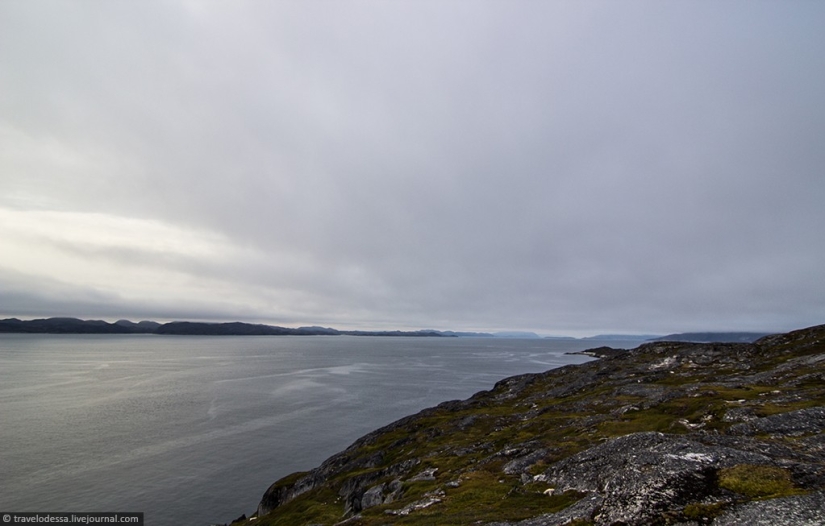 Nuuk residential area. How people live in Greenland Nuuk residential area. How people live in Greenland