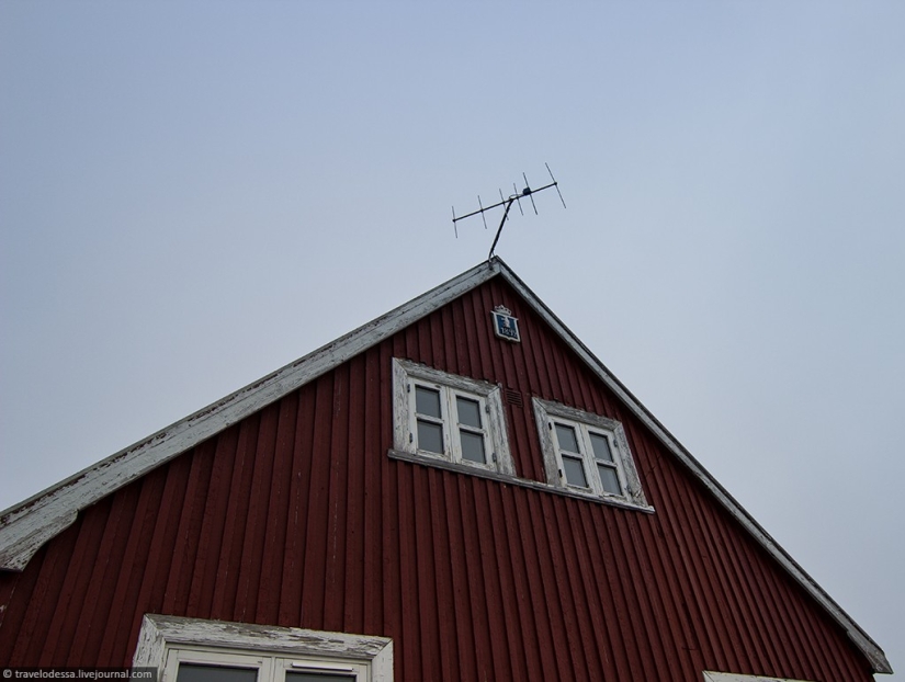 Nuuk residential area. How people live in Greenland Nuuk residential area. How people live in Greenland