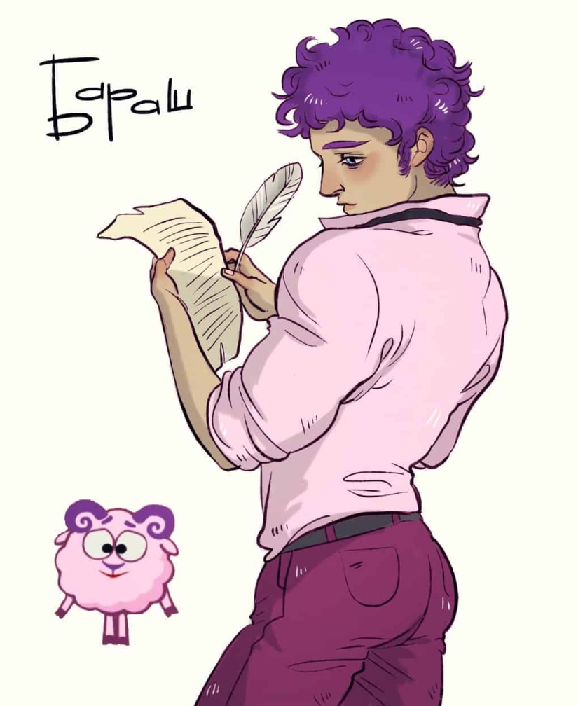 Nyusha sexy y un Cordero de culo fuerte: fantasías sobre el tema de "Smesharikov" Nyusha sexy y un Cordero de culo fuerte: fantasías sobre el tema de "Smesharikov"