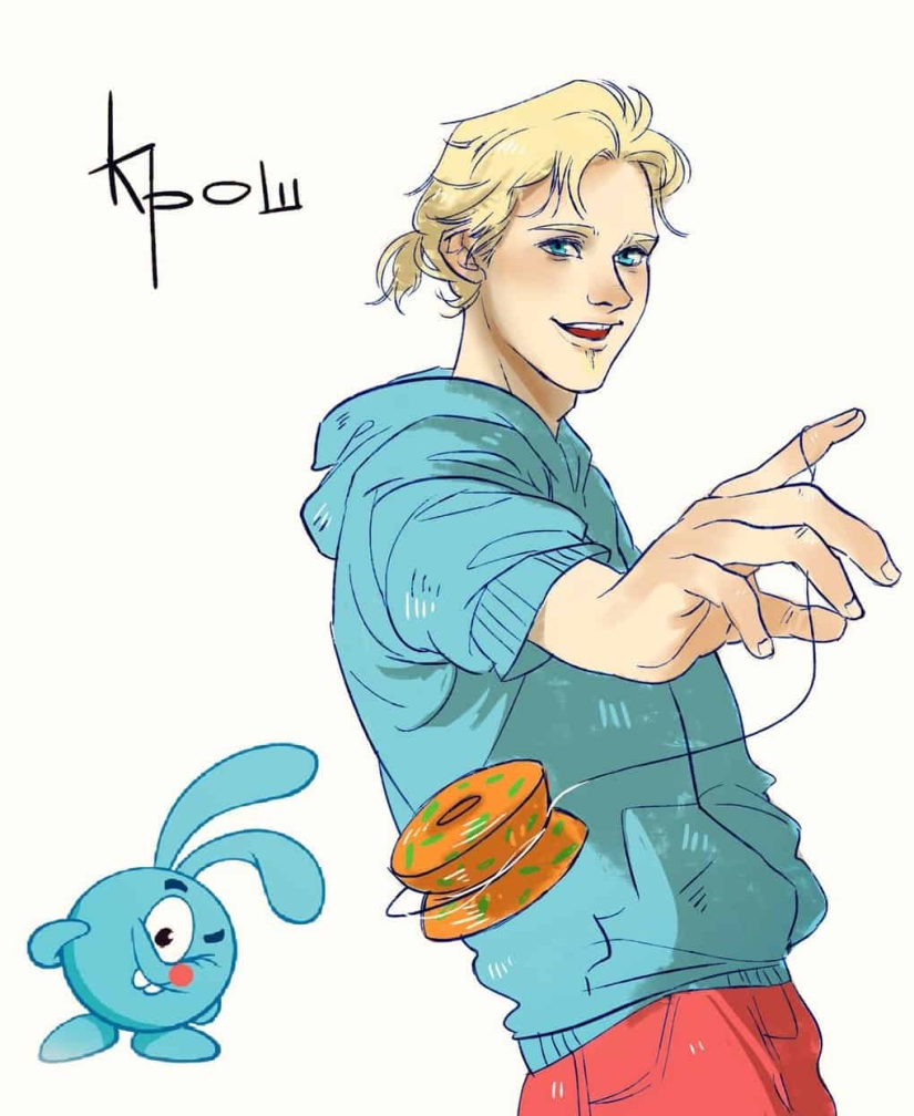 Nyusha sexy y un Cordero de culo fuerte: fantasías sobre el tema de "Smesharikov" Nyusha sexy y un Cordero de culo fuerte: fantasías sobre el tema de "Smesharikov"